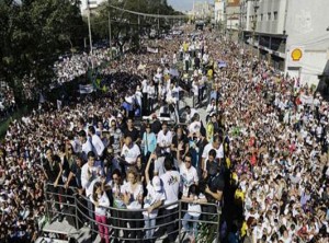 2 Juta Umat Protestan Brasil Mengepung Sao Paulo Dalam Acara “March For Jesus”