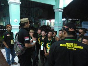 Brigade GPII Mendukung TNI POLRI Bersinergi Mengamankan Pembacaan Hasil Keputusan Akhir MK