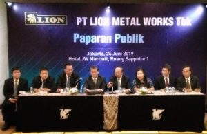 Laba Netto Rp14,68.Miliar, LION Metal Works Bagi Deviden Tunai Sebesar Rp 10 per Lembar Saham
