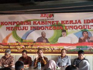 Aliansi Relawan Jokowi (ARJ) Gelar Diskusi Komposisi Kabinet Kerja Ideal Menuju Indonesia Unggul