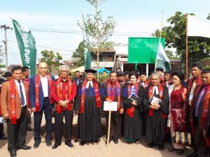 Tarian Martumba Warnai Perayaan Jubileum 125 Tahun HKBP Pangombusan