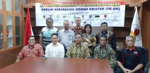 Forum Kerjasama Ormas Kristen (FK-OK) Menyesalkan Demo Anarkis Mahasiswa di Gedung DPR-RI