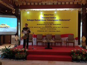 EKSPONEN ORMAS TRI KARYA GOLKAR GELAR DISKUSI: MERAWAT GOLKAR SEBAGAI RUMAH BESAR KEBANGSAAN INDONESIA