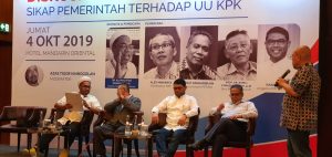 Revisi UU KPK: Pemerintah Tidak Perlu Ragu Menandatangani UU KPK untuk Memperkuat Pemberantasan Korupsi