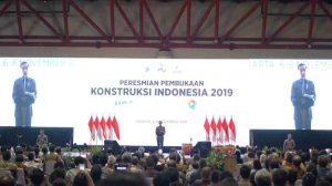 Jokowi Resmi Buka IIW, KI dan Intertraffic Indonesia 2019