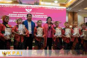 GELAR RAKORNAS PENGAWASAN PERLINDUNGAN ANAK,  KPAI LAUNCHING APLIKASI SIMEP (SISTEM INFORMASI MONITORING EVALUASI PELAPORAN)