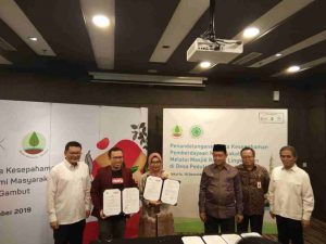 Dorong Percepatan UMKM Petani Gambut dan Masjid Peduli Gambut Badan Restorasi Gambut Gandeng Bukalapak dan MUI