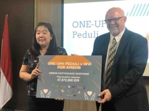 Aksi Nyata ONE UPH Galang Dana Untuk Korban Bencana Ambon