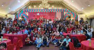 Sambut Natal, Komunitas San’t Edigio Gelar Makan Siang Bersama 