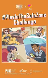 Likee dan PUBG MOBILE Berkolaborasi Selenggarakan Challenge #PlayInTheSafeZone#