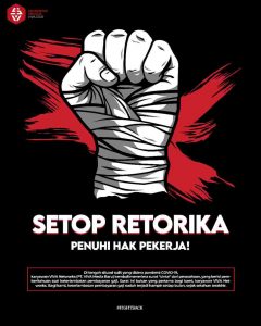 Solidaritas Pekerja VIVA (SPV): Kami Lelah, Bayarlah Gaji Kami Sesuai Waktu!