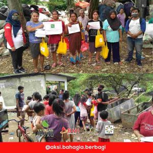Peduli Masyarakat Terdampak Corona, PT. Asuransi Jasa Indonesia (Jasindo) bersama Relawan Aksi Bahagia Berbagi (ABHI) Bagikan Sembako