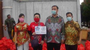 Asosiasi Perusahaan Tiongkok Indonesia Tangerang didampingi PERWANTI PSMTI Menebar Kasih di Tangerang