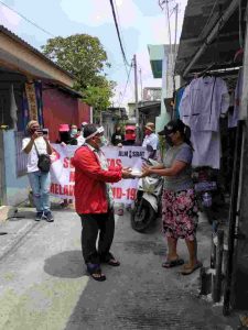 Forum Relawan Jokowi Bangun Solidaritas dan Gotong Royong Membantu Warga Terdampak Pandemi Corona