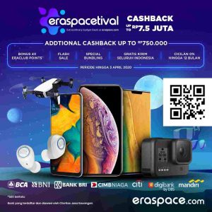 ERAJAYA GROUP GELAR ERASPACETIVAL: FESTIVAL GADGET ONLINE TERBESAR DAN TERLENGKAP