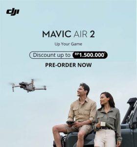 Bersiaplah Untuk Meningkatkan Kreativitas Dengan DJI Mavic Air 2 Baru