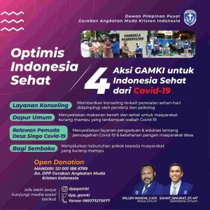 Layanan Konseling, Salah Satu Dari Empat Aksi Solidaritas GAMKI Untuk Indonesia Sehat Dari Covid-19