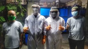 SoD UPH Siap kirim 858 Face Shield Gratis Hasil Kolaborasi Media Sosial dan Fasilitas Canggih