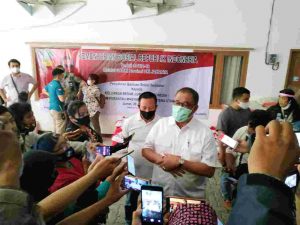 Sekjen Kemensos Bersama DPD GAMKI DKI Jakarta Dan Pemuda Mahasiswa Perantauan Sebar Bansos Bagi Keluarga Wartawan, Para Janda Dan Kaum Disabilitas Jabodetabek