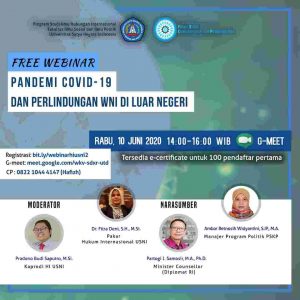 PANDEMI COVID 19 MENGANCAM WNI DI LUAR NEGERI