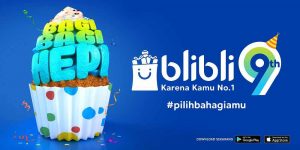 Pelanggan Penuhi Wishlist selama Ulang Tahun Blibli