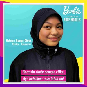 Barbie Berikan Penghargaan Kepada Nyimas Bunga Cinta, Peraih Medali Termuda Asian Games untuk Menginspirasi Generasi Muda