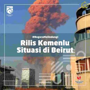 Pemerintah Indonesia Sampaikan Duka Cita dan Simpati setelah Ledakan di Beirut