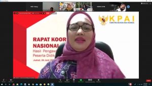 KPAI Rilis Hasil Pengawasan dan Pengaduan PPDB Tahun 2020 Dalam Rapat Koordinasi Nasional