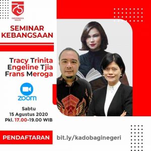 SAMBUT 75 TAHUN NKRI, OUR DAILY BIRD DAN PULUHAN LEMBAGA KRISTEN GELAR WEBINAR KEBANGSAAN “BANGKIT DAN MENJADI TERANG”