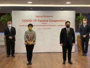 AstraZeneca dan Kementerian Kesehatan Awali Diskusi Terkait Pembelian Awal Calon Vaksin COVID-19