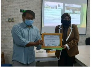 Novita Dewi Dirut Jakarta Tourisindo Terima Jakarta Youth Award 2020