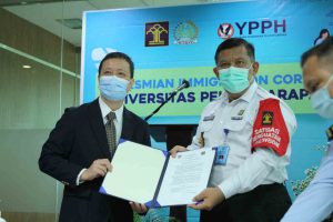 Immigration Corner di UPH Lippo Village diresmikan oleh Kakanwil Kementerian Hukum dan Hak Asasi Manusia, Banten