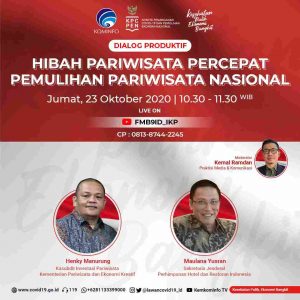 Hibah Pariwisata Untuk Dukung Industri Pariwisata Indonesia