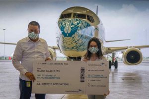 Jadi Juara, Karya Mahasiswi DKV UPH Hiasi ‘Hidung’ Pesawat Garuda Indonesia