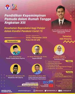 KEMENPORA GELAR PENDIDIKAN KEPEMIMPINAN PEMUDA DALAM RUMAH TANGGA DALAM MENGUATKAN LITERASI KESEHATAN REPRODUKSI BAGI PELAJAR