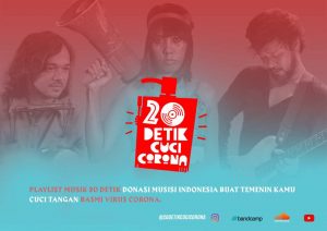 Vinyl #20DetikCuciCorona Diserahkan, Agar Masyarakat Tak Terabaikan