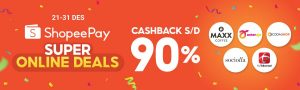 ShopeePay Hadirkan Super Online Deals untuk Sambut Momen Akhir Tahun di Era New Normal Jadi Lebih Bermakna