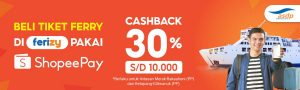 Modernisasi Penjualan Tiket Penyeberangan, ASDP Gandeng ShopeePay Hadirkan Pembayaran Elektronik 