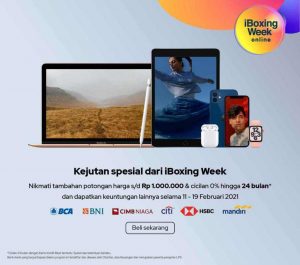 Erajaya Group Hadirkan iBoxing Week Online Pertama di Tahun 2021