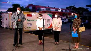 Dosis pertama vaksin COVID-19 AstraZeneca tiba di Indonesia melalui skema COVAX