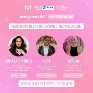Instagram dan Plan Indonesia Gaungkan Kebebasan Berekspresi di Ruang Online untuk Anak Remaja dan Kaum Muda Perempuan