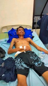 Buruh Tambang Emas Asal Desa Laeya Terbaring Sakit Tanpa Ada Keluarga