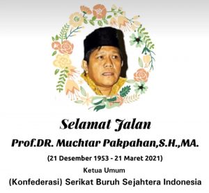 RIP: Muchtar Pakpahan