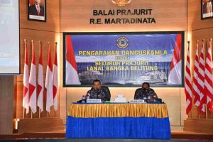 DANGUSKAMLA KOARMADA I TATAP MUKA BERSAMA PRAJURIT LANAL BABEL