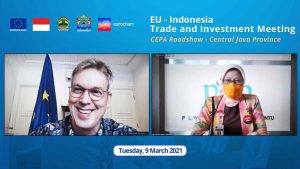 Uni Eropa Kunjungi Semarang melalui Virtual Roadshow, EU – Indonesia Trade Investment Meeting Bahas Potensi Dagang dan Investasi serta Kerja Sama Bisnis