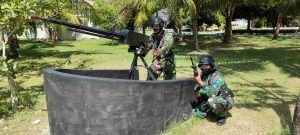 LANAL BABEL LAKSANAKAN LATIHAN PERAN PERTAHANAN PANGKALAN
