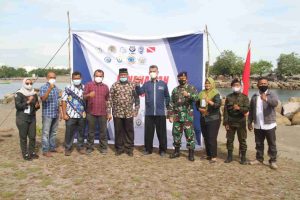 DANLANAL APRESIASI PENANAMAN MANGGROVE DI PANTAI PULAU SEMADU LHOKSEUMAWE