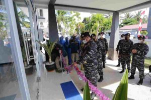 Pangkoarmada I Hadiri Penandatanganan Prasasti Pembangunan Stasion Bantu Kapal Selam dan Sarpras Mess di Natuna