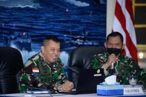 TNI ANGKATAN LAUT SELENGGARAKAN SARASEHAN BINTAL FUNGSI KOMANDO