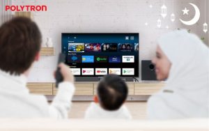 Akhir Pekan Di Rumah Saja? Lebih Seru Dengan Smart Cinemax Soundbar Android 4K Ultra HD Layar Lebar 55 Inci